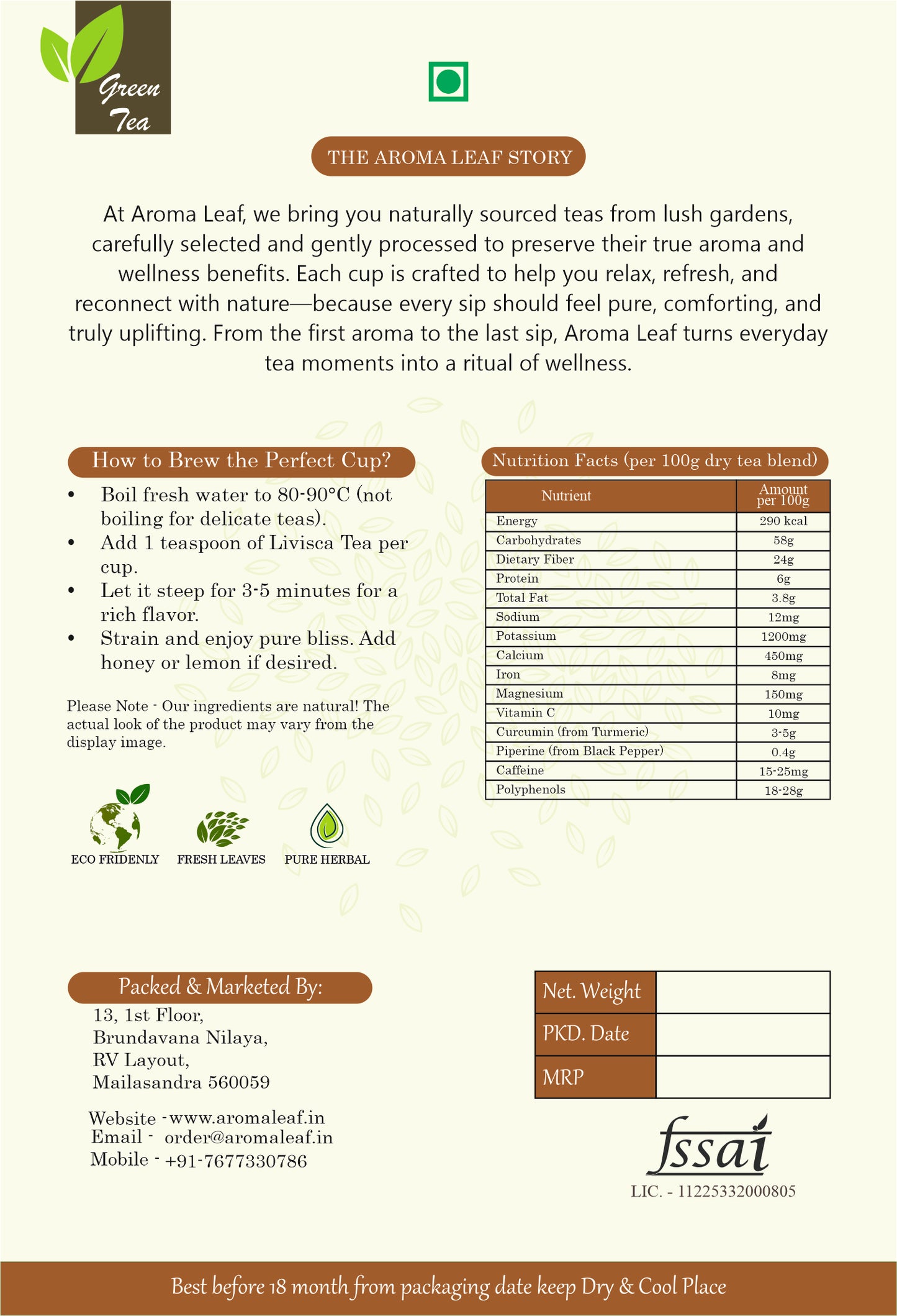 Joint Pain Relief Herbal Tea