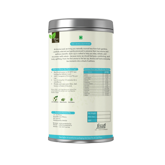 Elderflower Green Tea