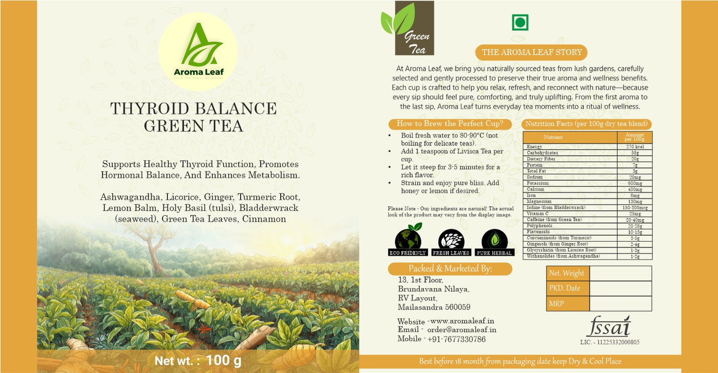 Thyroid Balance Green Tea