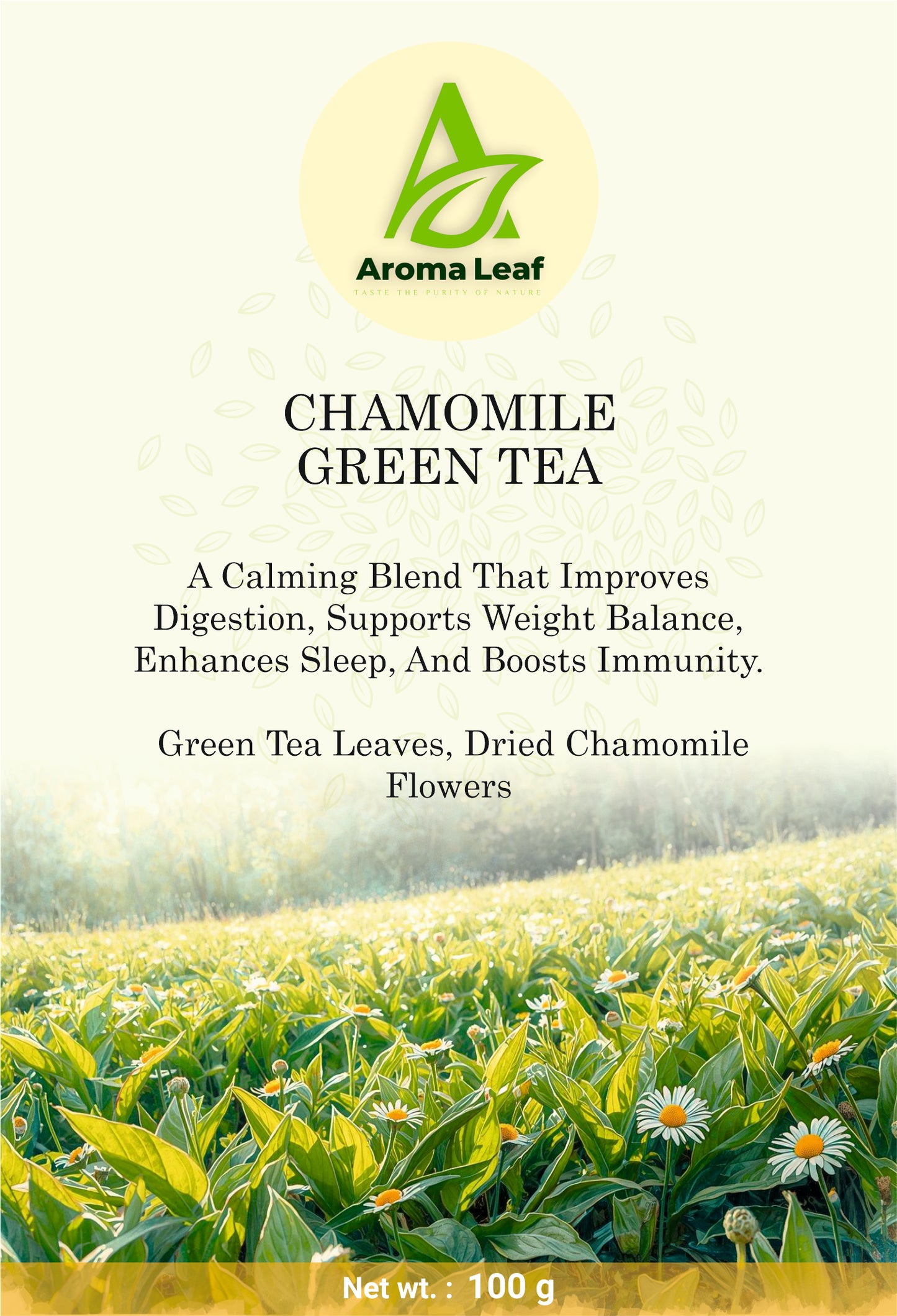 Chamomile Green Tea