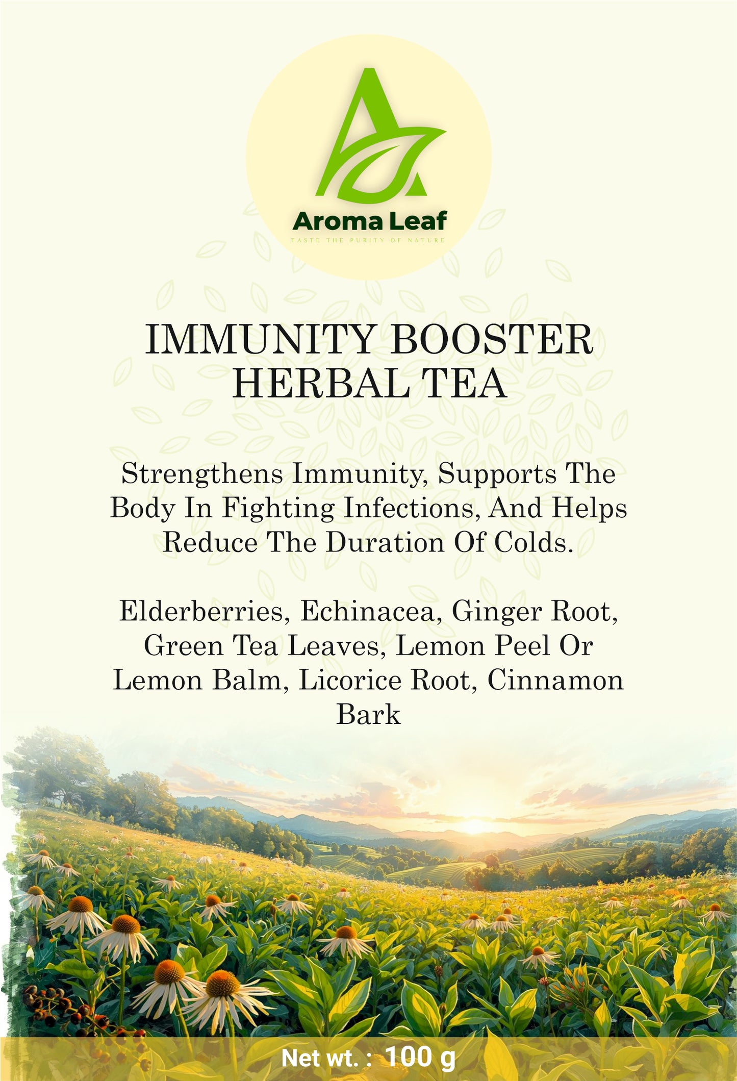 Immunity Booster Herbal Green Tea