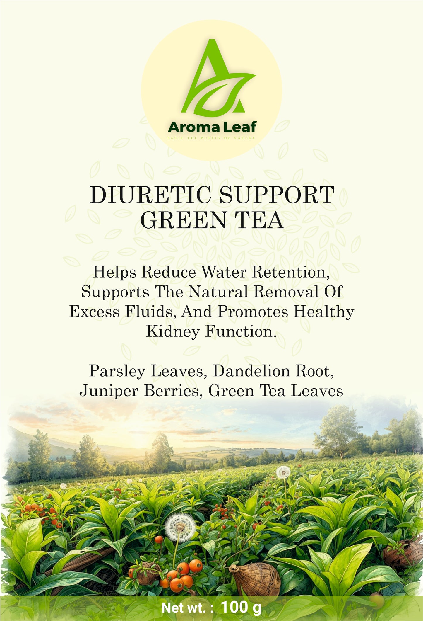 Diuretic Support Green Tea