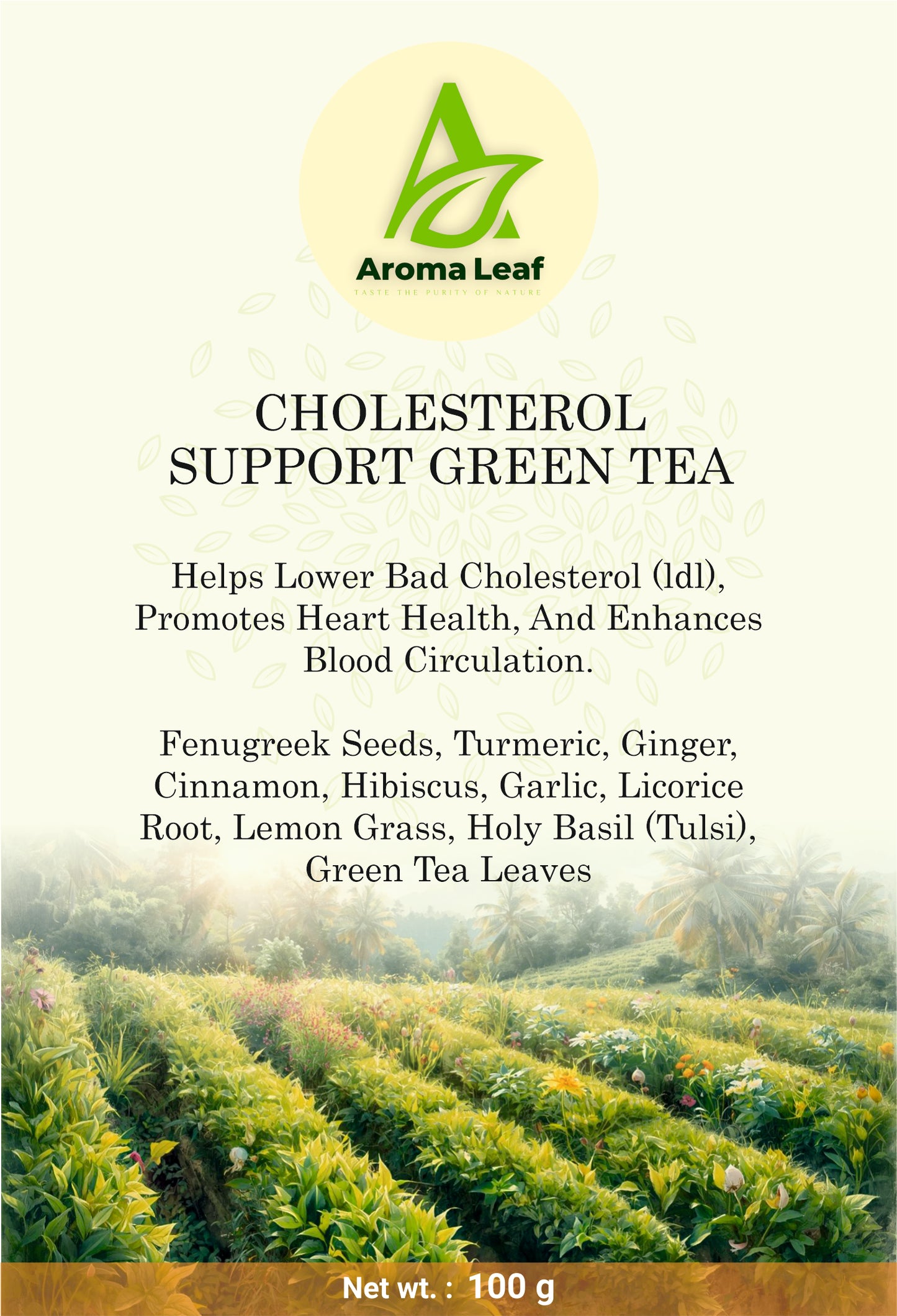 Cholesterol Support Green Tea