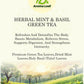 Herbal Mint & Basil Green Tea