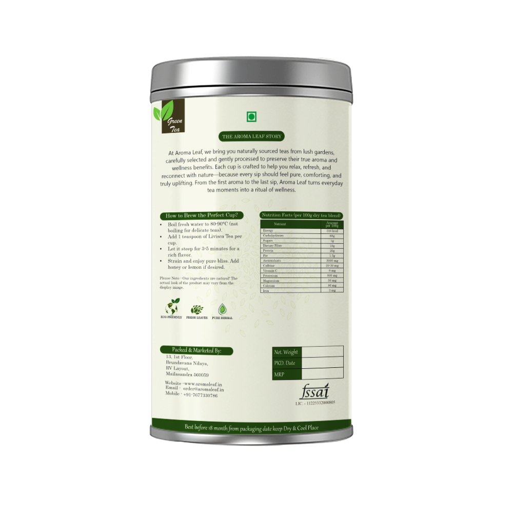 Lemongrass & Ginger Natural Green Tea